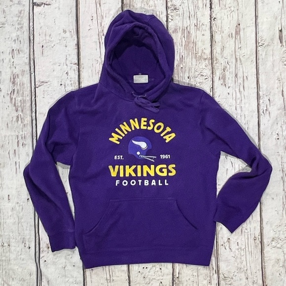 Women's Minnesota Vikings NFL Football Hoodie Sports Sweatshirt - Picture 1 of 5